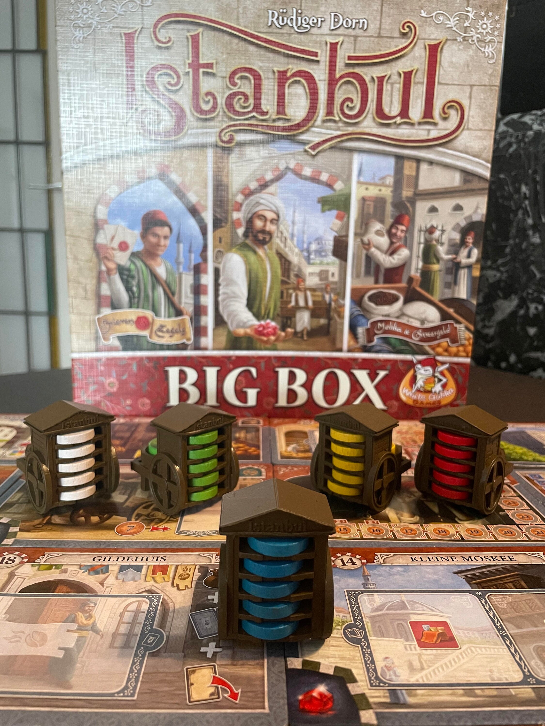 Istanbul Board game Old Market Carts Etsy
