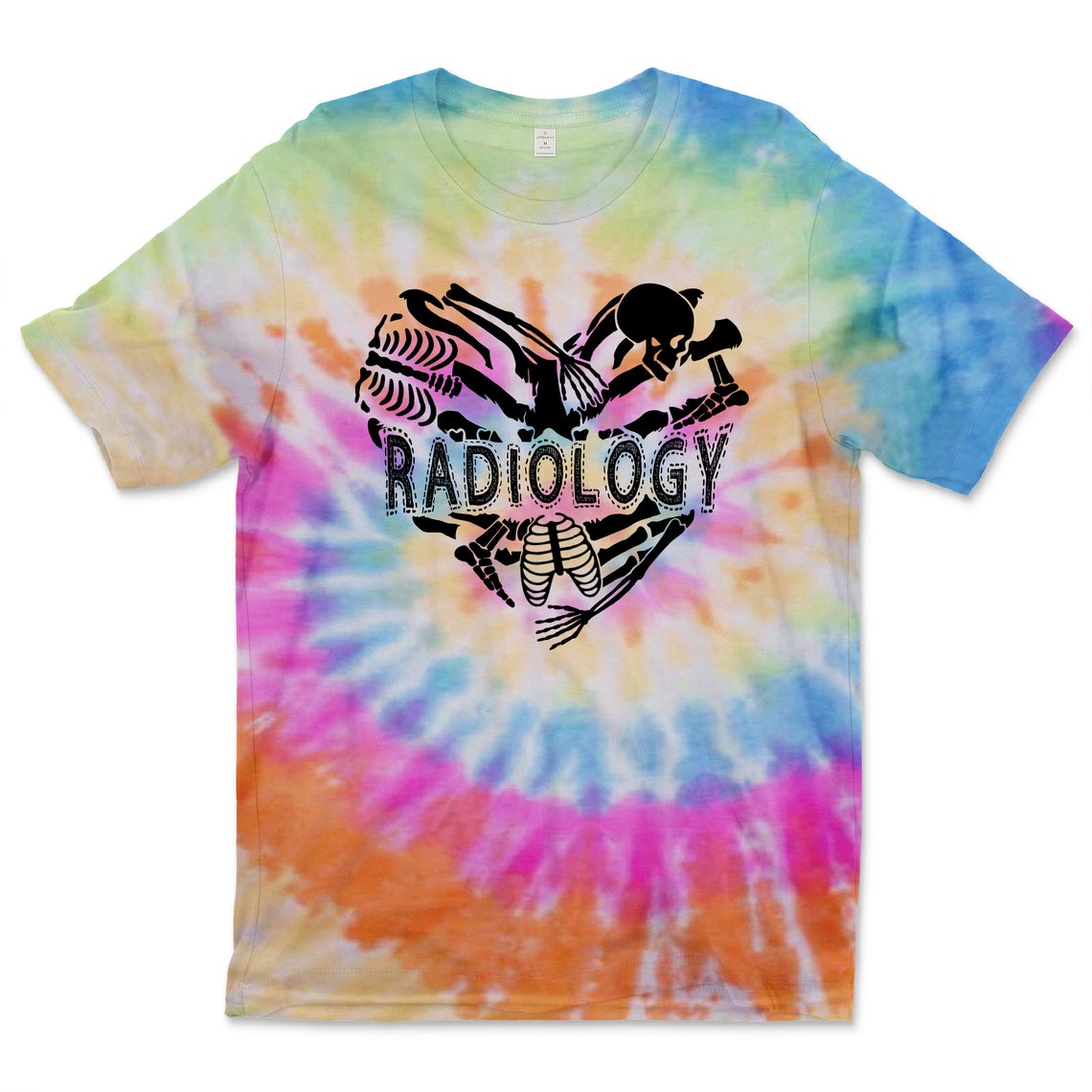 Tie Dye Heart Radiology Shirt Radiology Shirt Radiologist Etsy