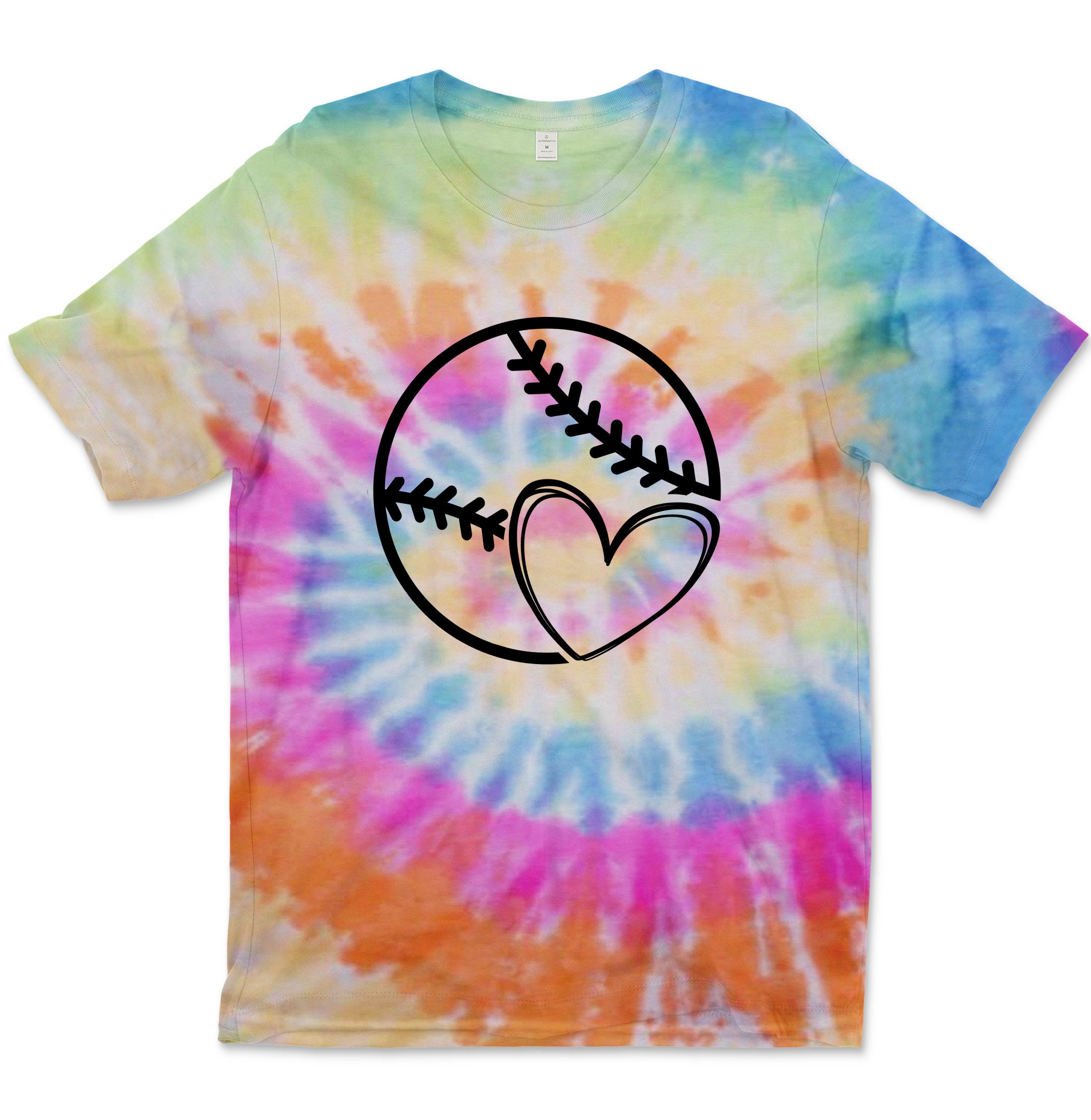 Tie Dye Baseball Shirt Sport Shirt Game Shirt America Etsy