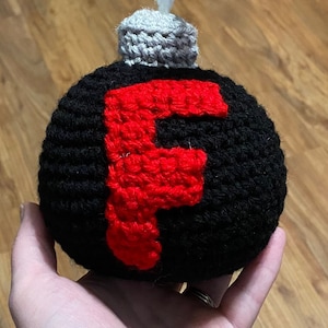 F-Bomb (crocheted)