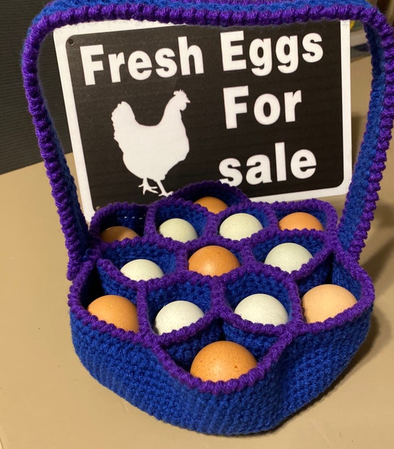 Egg Basket For Gathering Fresh Eggs Mini Eggs Collecting Holder Pad  Container