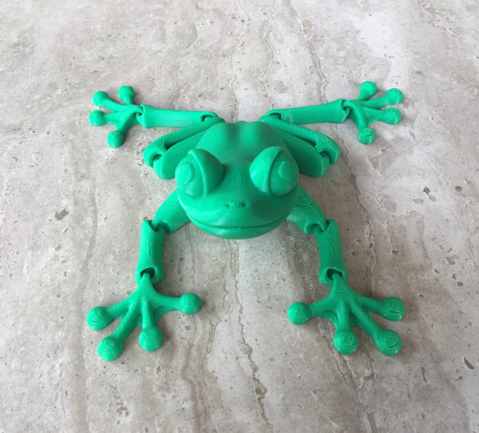 frog fidget ring
