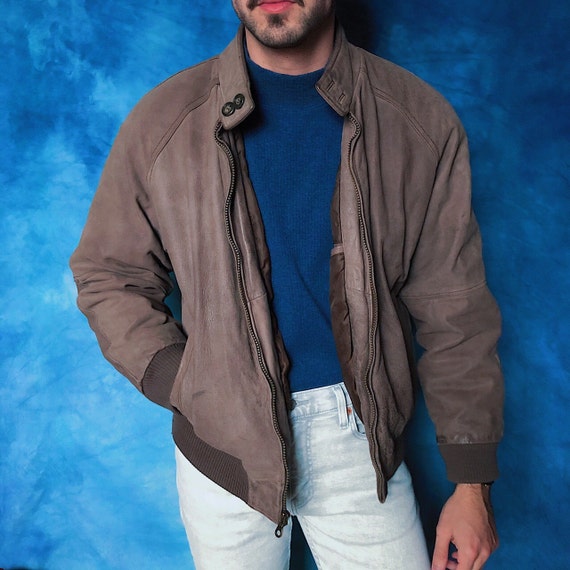 Vintage Members Only Leather Jacket