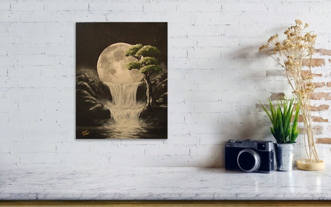 芸術写真 Nature Photograph Full Moon Art Print Nature Photograph Full Moon Art Print