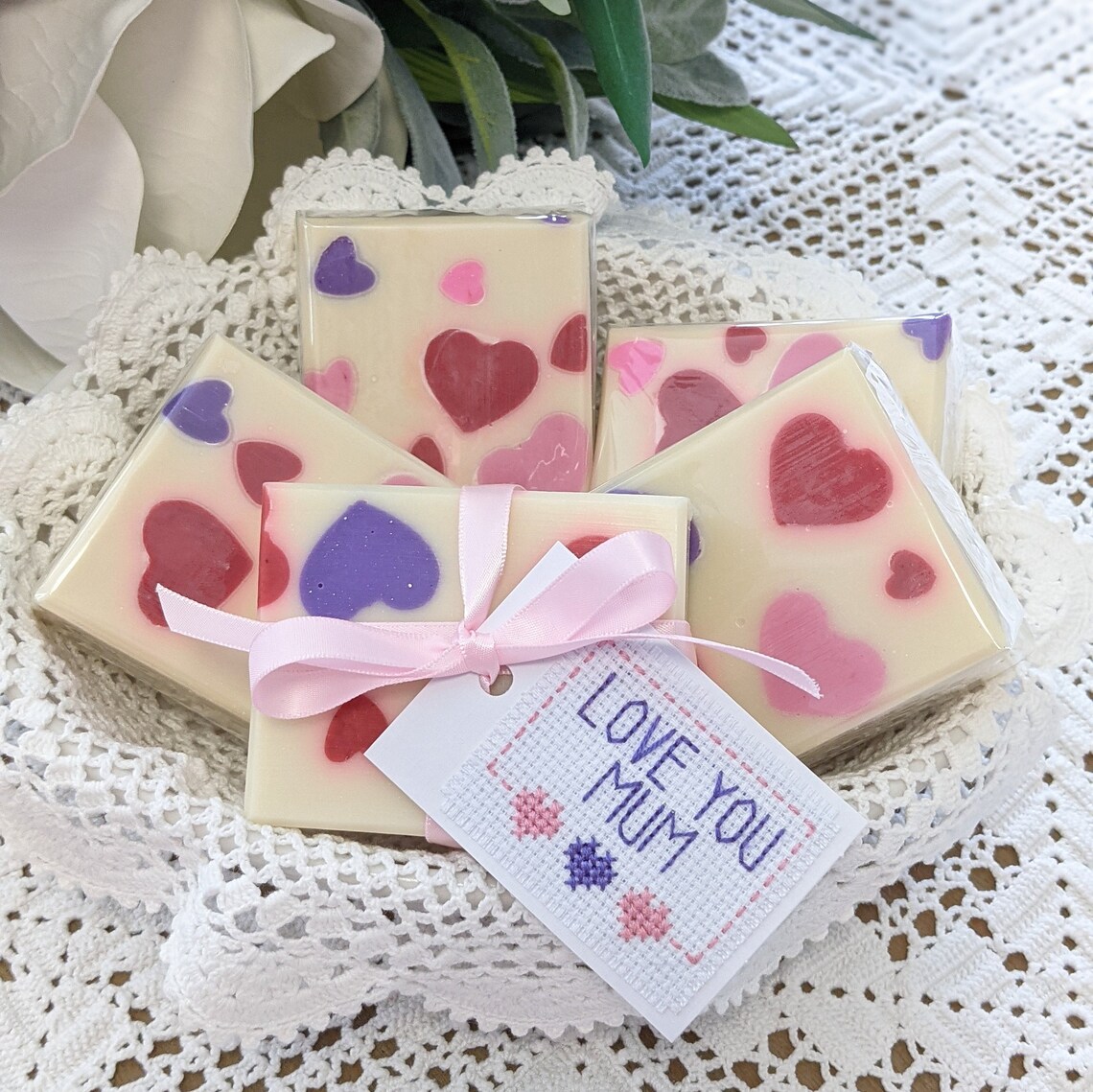 Handmade Artisan Soap Mothers Day Edition Love You Etsy
