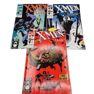 X-Men Classic 1991 Comic Book Lot of 3