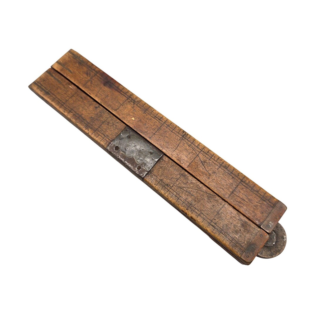 Lufkin 752B Extension Ruler Folding Expandable Brass Wood 24 Inch - Etsy