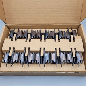 Cabinet Inset Hinges Oil Rubbed Bronze 3/8&quot; Inset Set of 10 Pairs