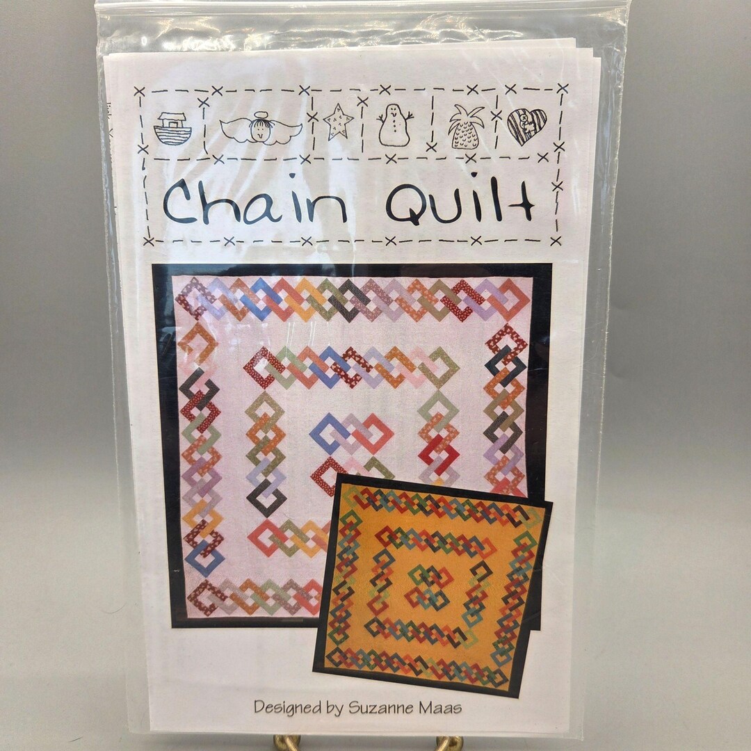 Chain Quilt Pattern Interlocking Design Quilt Country Inc by Suzanne ...