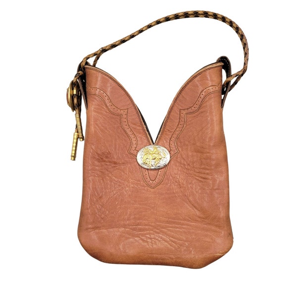 Cowboy Boot Purse Etsy