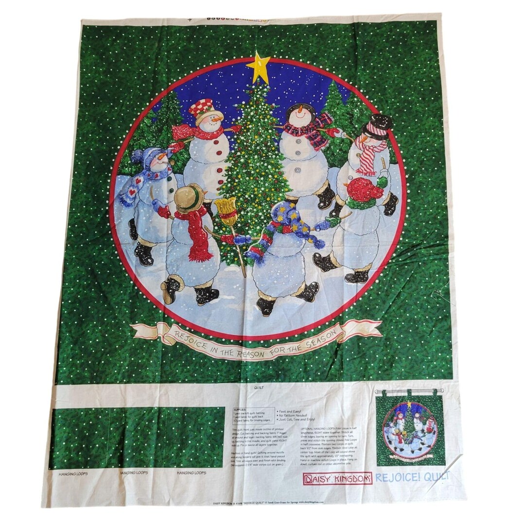 Snowman Joy Quilted Valance NCU0DDK1092