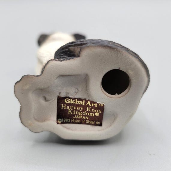 Harvey Knox Kingdom Siamese Cat Porcelain Sitting Global Art Japan