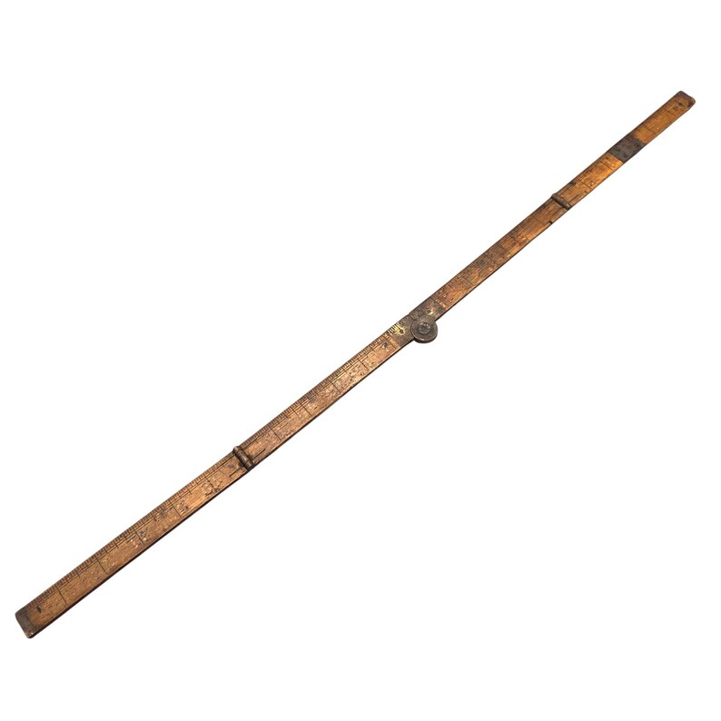 Lufkin 752B Extension Ruler Folding Expandable Brass Wood 24 Inch - Etsy