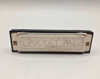 Vintage Hohner Echo Vamper Bell Metal Reed Harmonica - Key of G - Etsy
