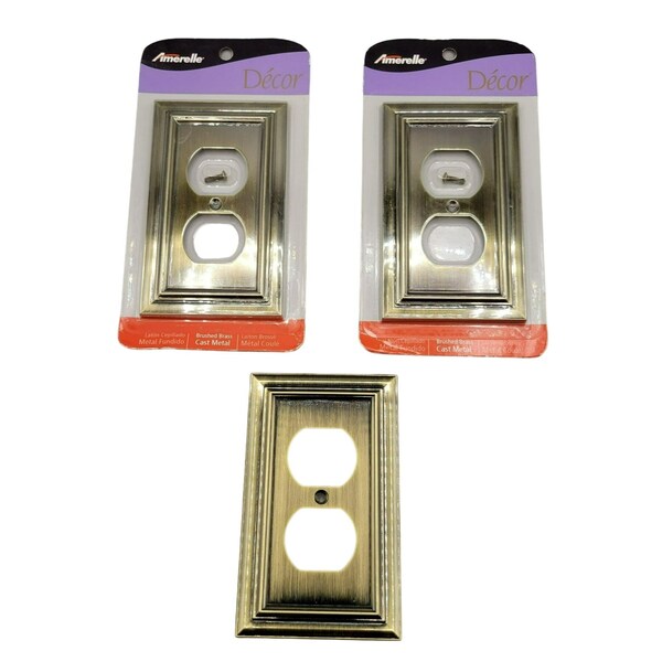 Brass Outlet Cover Etsy