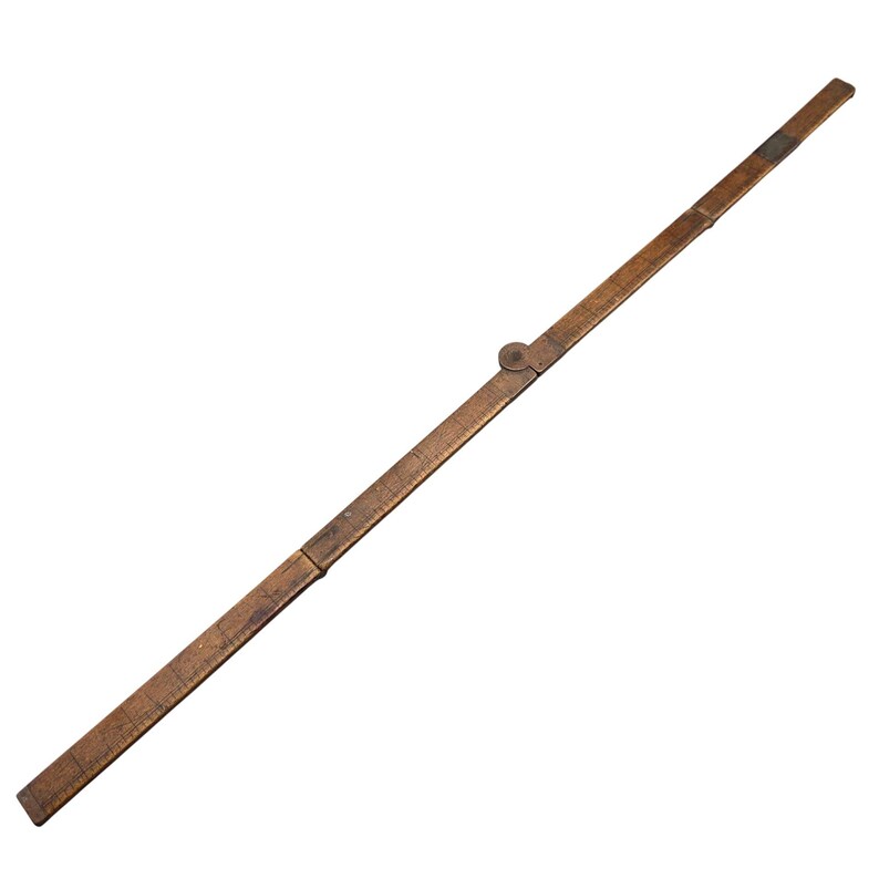 Expandable Metal Ruler Lufkin 752B Extension Ruler Folding Expandable Brass Wood 24 Inch - Etsy