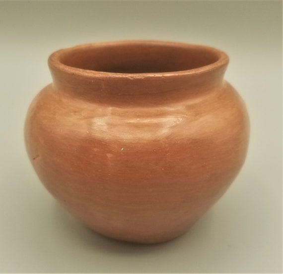 San Juan Capistrano California Pot Vessel Bowl Pottery Red Etsy