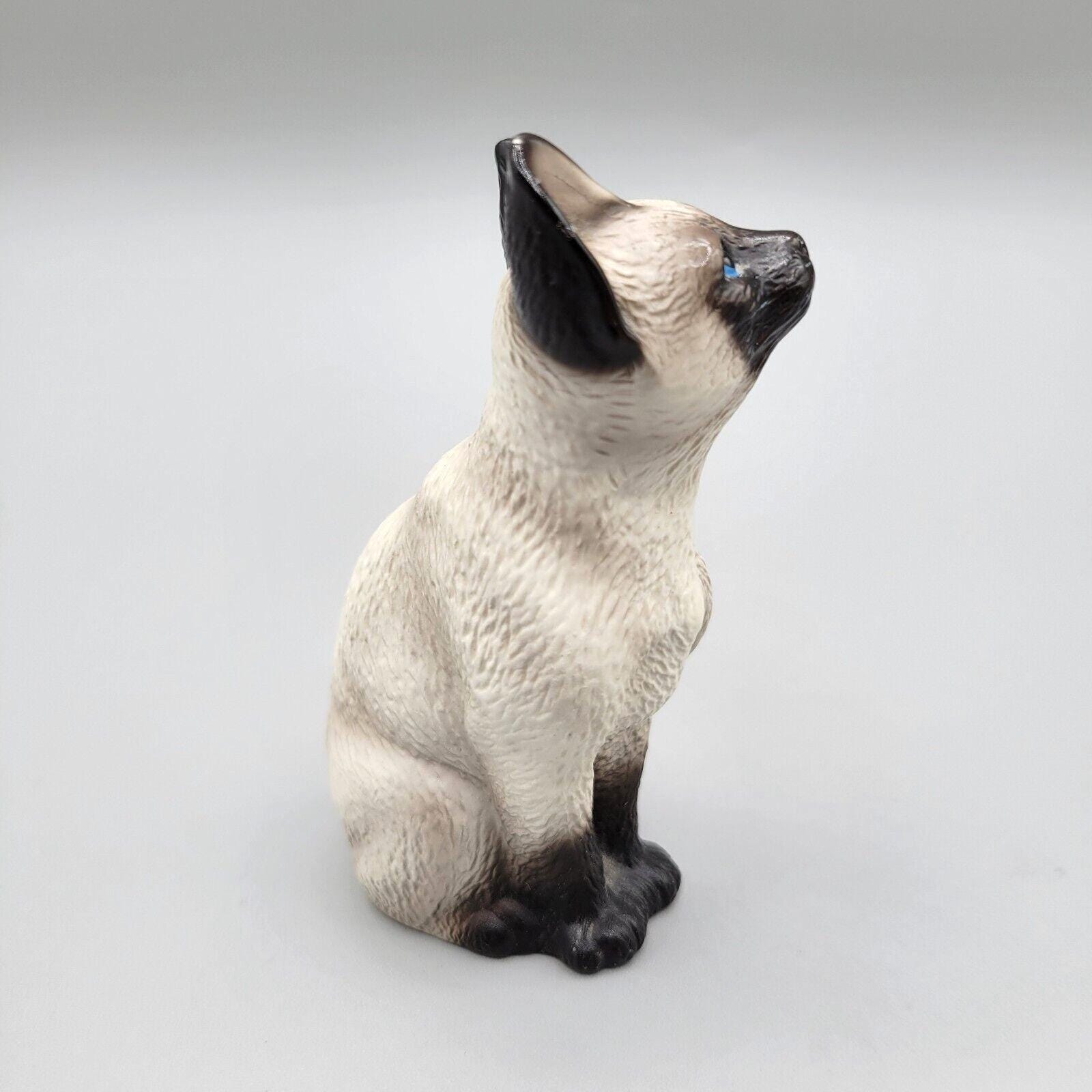 ♦ピューター製 猫足ジュエリーボックス 英国 フランス アールヌーヴォー様式 Harvey Knox Kingdom Siamese Cat Porcelain Sitting Global Art Japan