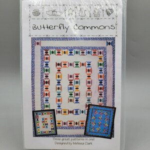 Butterfly Commons Quilt Pattern by Quilt Country Three Patterns