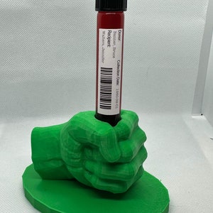 UV Reactive Hulk Blood Sample