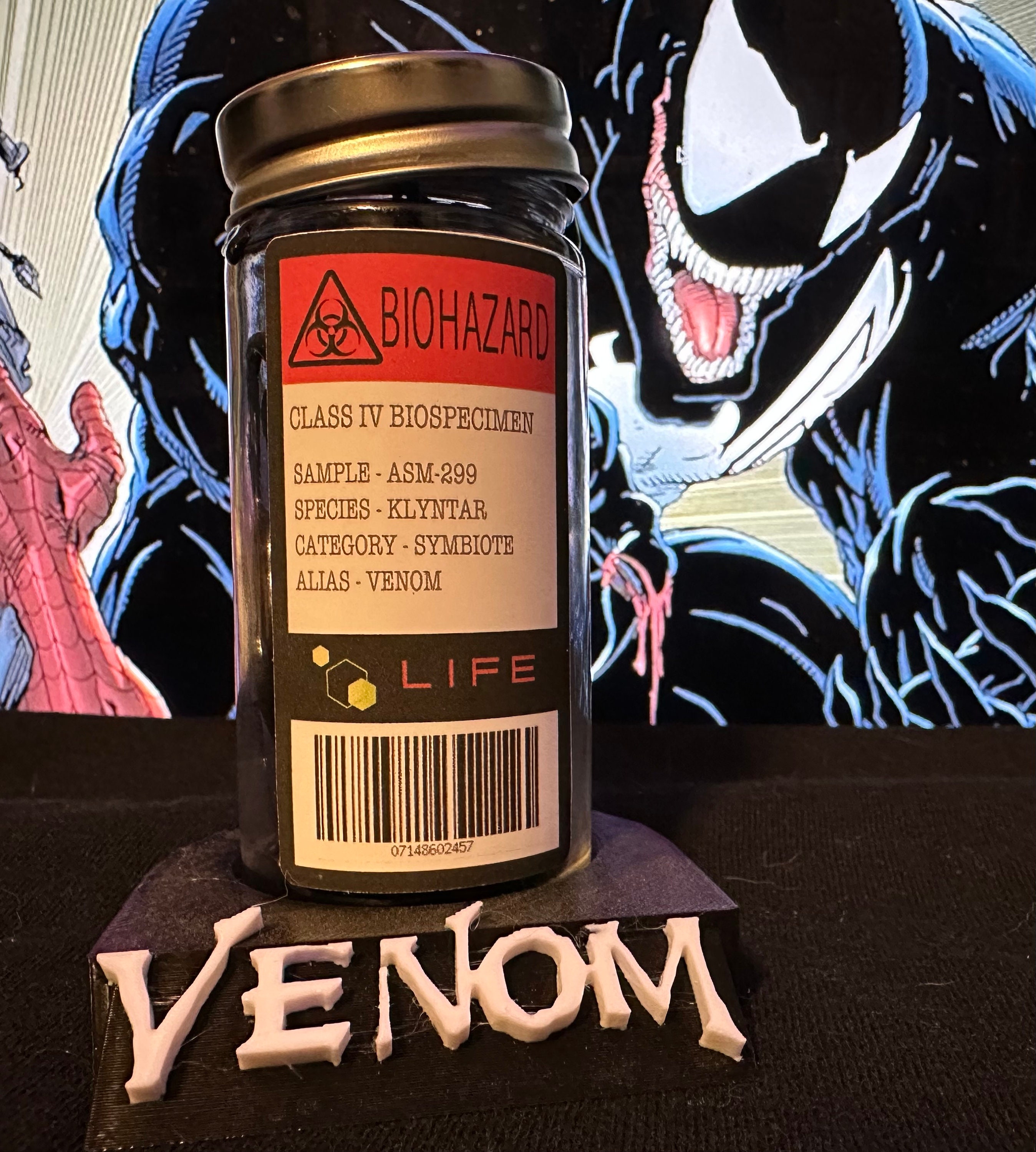 Venom Symbiote Sample - Etsy