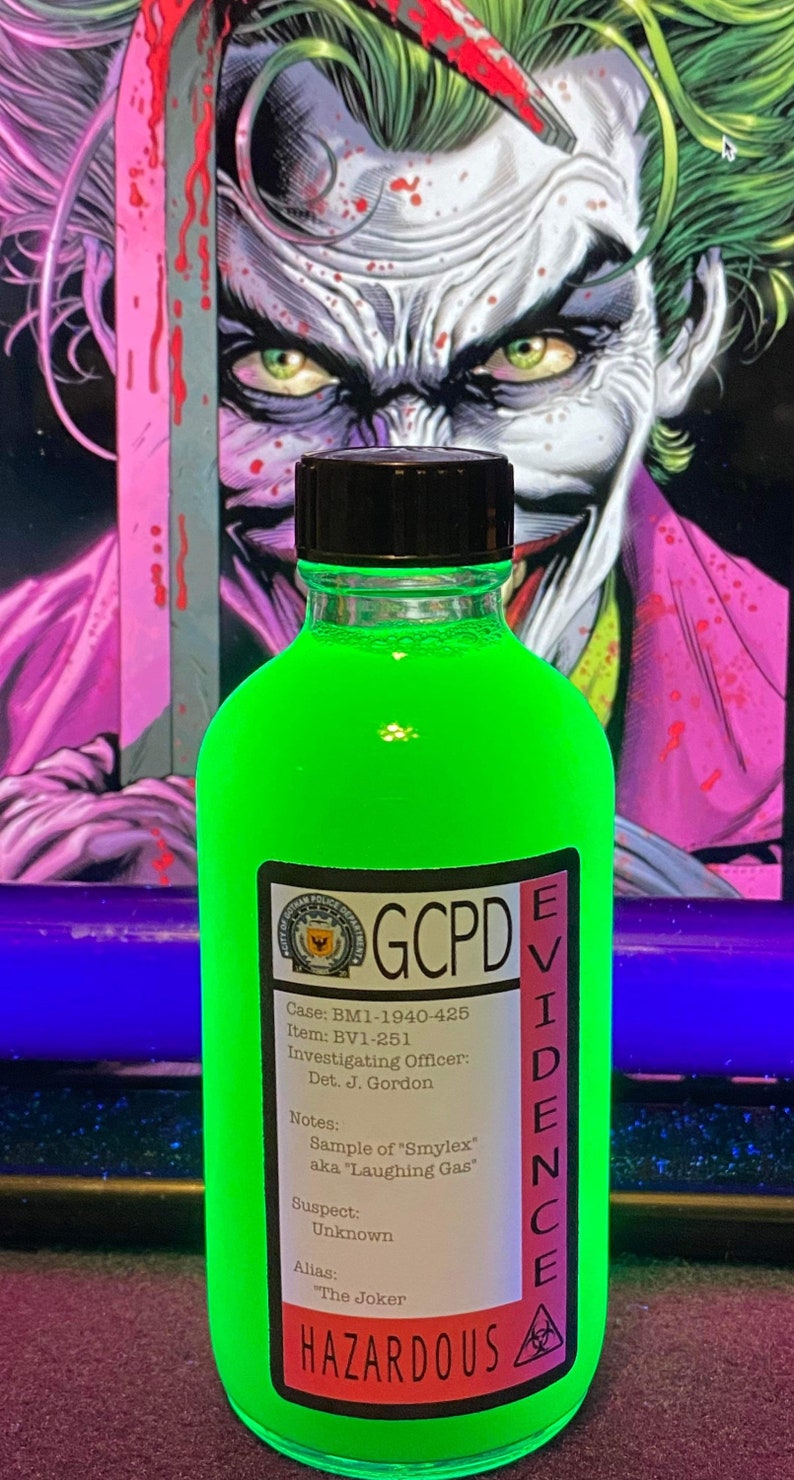 Jokers Laughing Gas Etsy