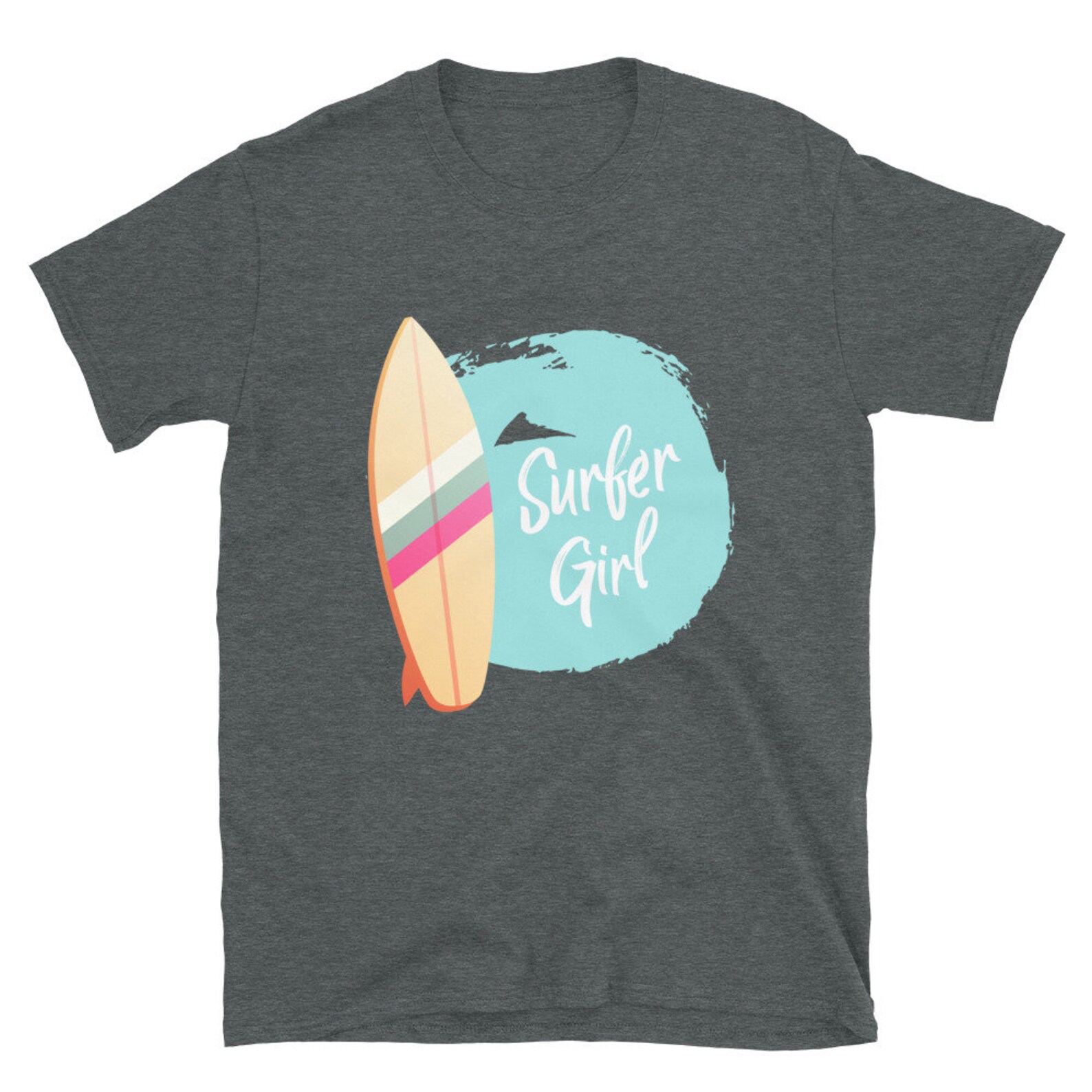 Surfer Girl Shirt Ladies Surfing Plus Size Womens Fun Beach Etsy