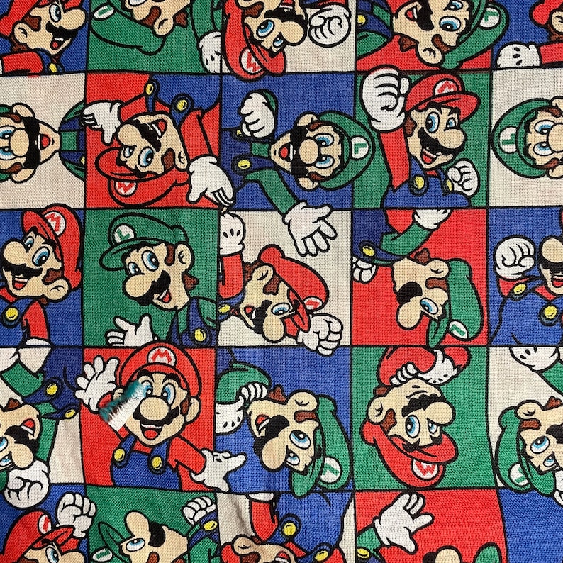 Mario and Luigi Mens Surgical Scrub Cap Super Mario Scrub Caps for Men