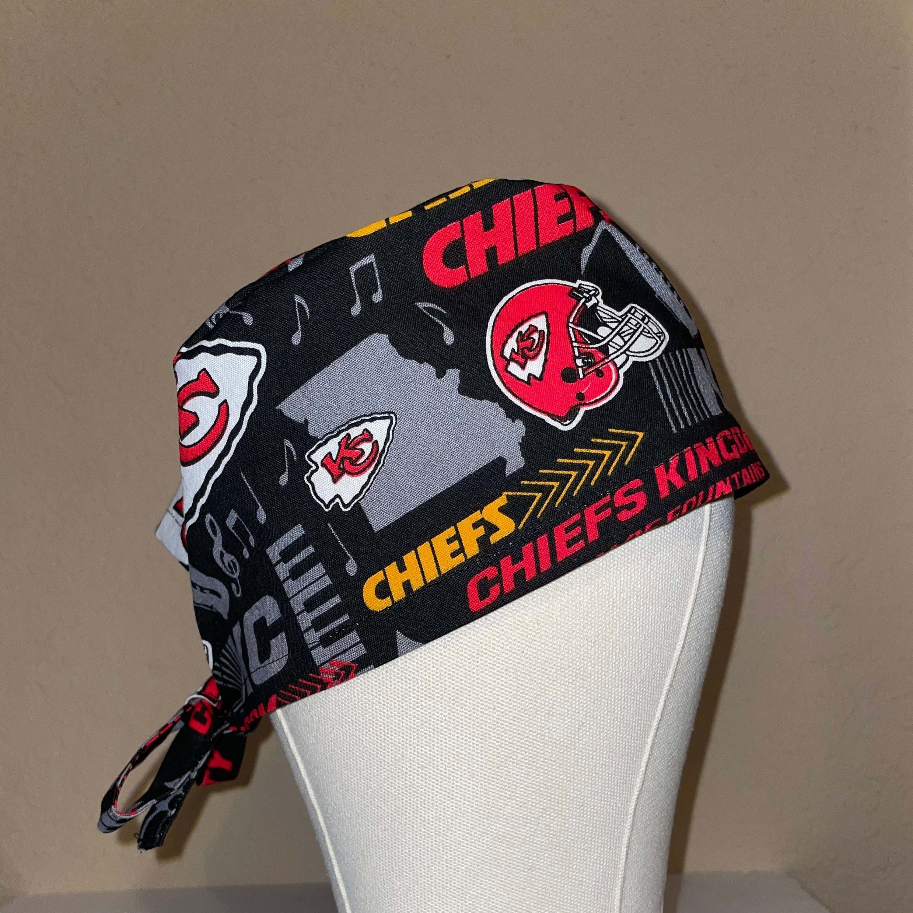 kc chiefs scrub cap