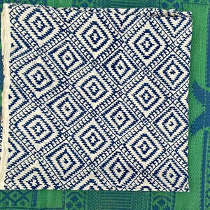 Indian Block Print, indian cotton, Hand stamped printing,Indian Fabric, Peace Block Print Fabric, sewing and quilting fabric image 2