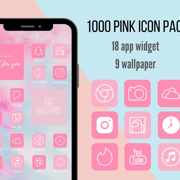 Ios14 App Icons Etsy