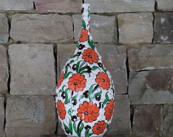 Handmade Turkish Ceramic Classic Iznik Design Honey Cube