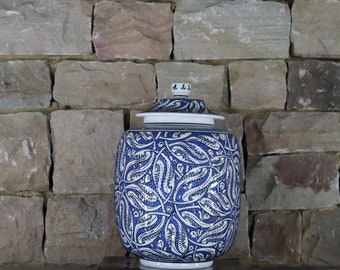 Handmade Turkish Ceramic Classic Iznik Design Honey Cube