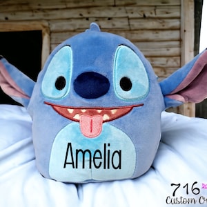 6.5&quot; Personalized Squishmallows, Stuffed Animal, Birthday Gift, Anniversary Present, Graduation, Custom Plush, Favor, Soft Plushy, Holiday