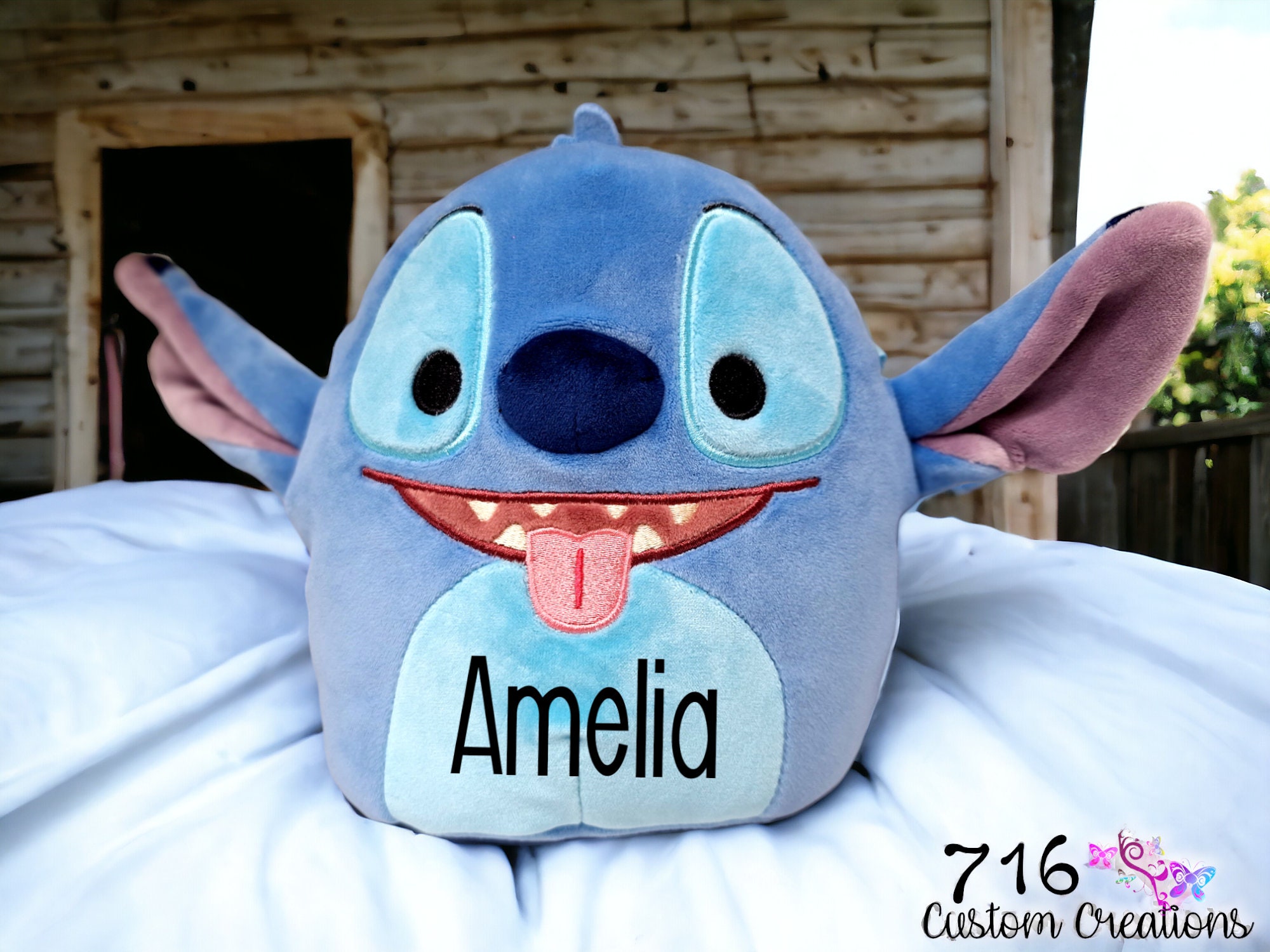 Disney's Blue Stitch Squishy Pillow by The Big One®