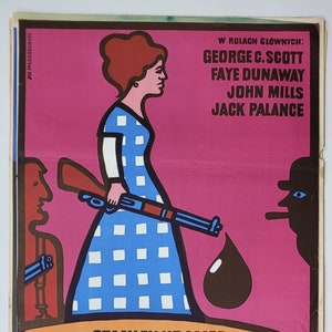 Oklahoma Crude | This was Oklahoma | Original Polish Poster Mlodozeniec art! &#39;1975
