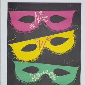 A Night in Venice | A Night in Venice | Original Polish Poster Srokowski art! &#39;1954