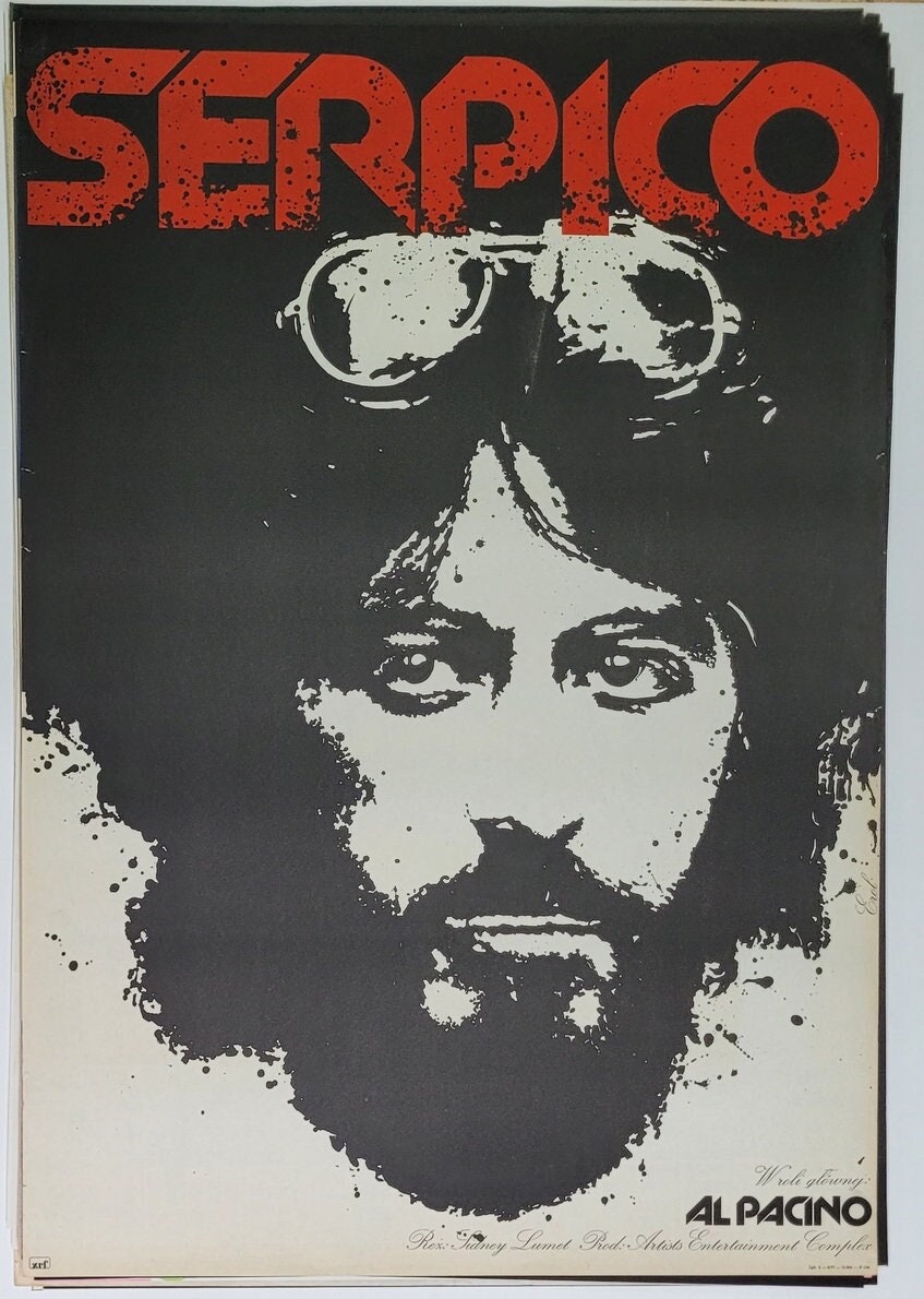 Serpico Original Polish Poster Erol Art &lsquo;1977 - Etsy