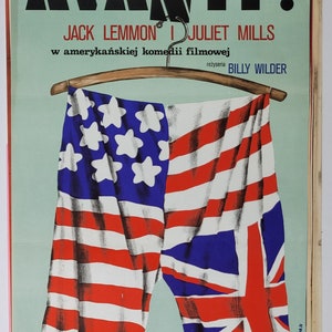 AVANTI! Original Polish Poster 1976