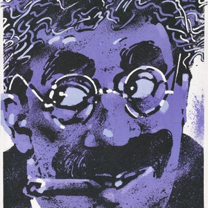 20 Year of Film Discussion Club &quot;Cinematograph&quot; Polish Poster W. Swierzy art! &#39;1990