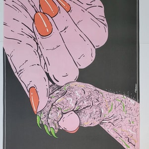 Rosemary's Baby Polanski Original Polish Movie Poster '84 Pagowski artwork!