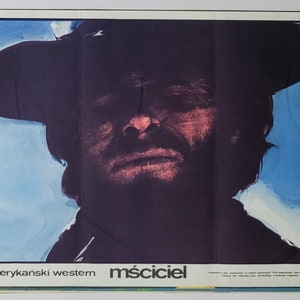 High Plains Drifter | Avenger | Original Polish Poster Freudenreich art! &#39;1975
