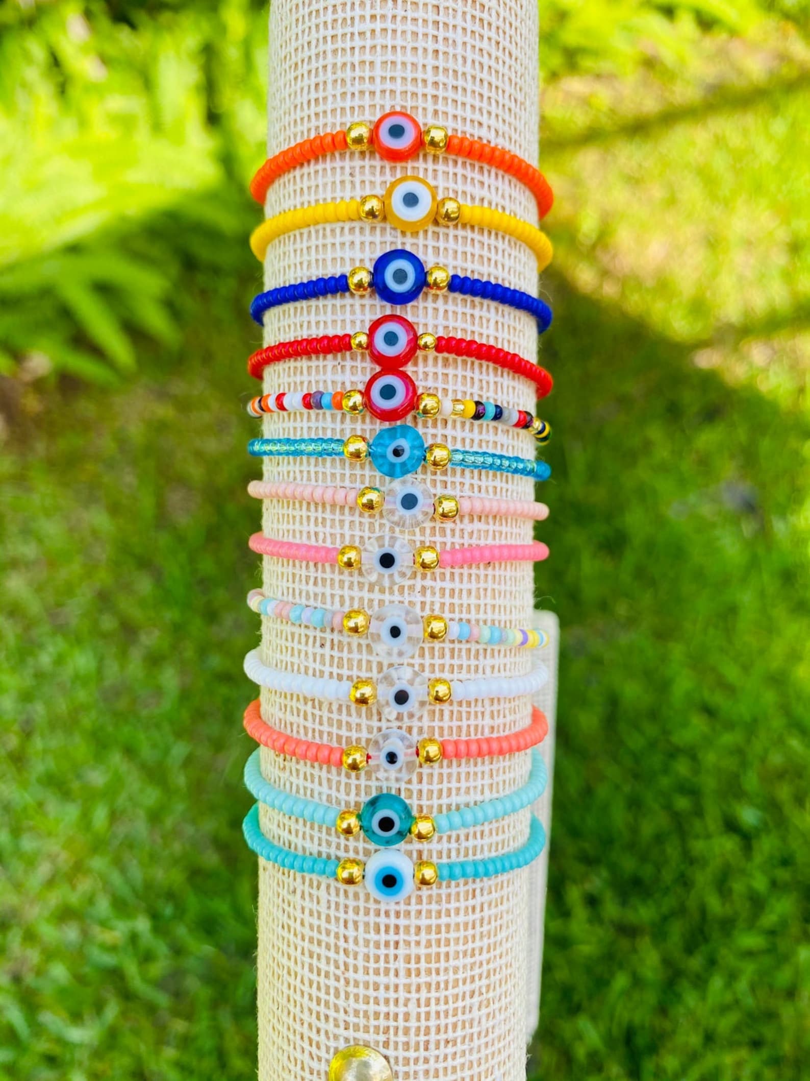 Handmade String Evil Eye Bracelet for Women Men Teen Girls Etsy