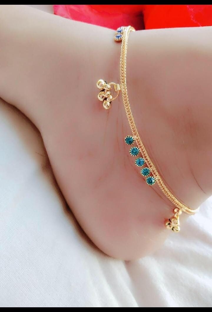 Beautiful Anklets For Women/ Girl / Payal /Traditional Foot Etsy