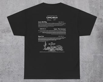 Coachella T-shirt Merchandise 2024, Coachella Valley Music And Arts Festival T-shirt, Coachella Merch, Coachella Sweater, Coachella 2024