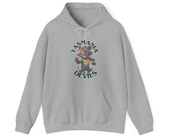 Tasmania Devils AFL Hoodie, Tasmania Devils Merch, Tasmania Devils Team Gear, Afl Fan Gift, Tamanian Devils AFL Clothing, Gift for AFL Fan