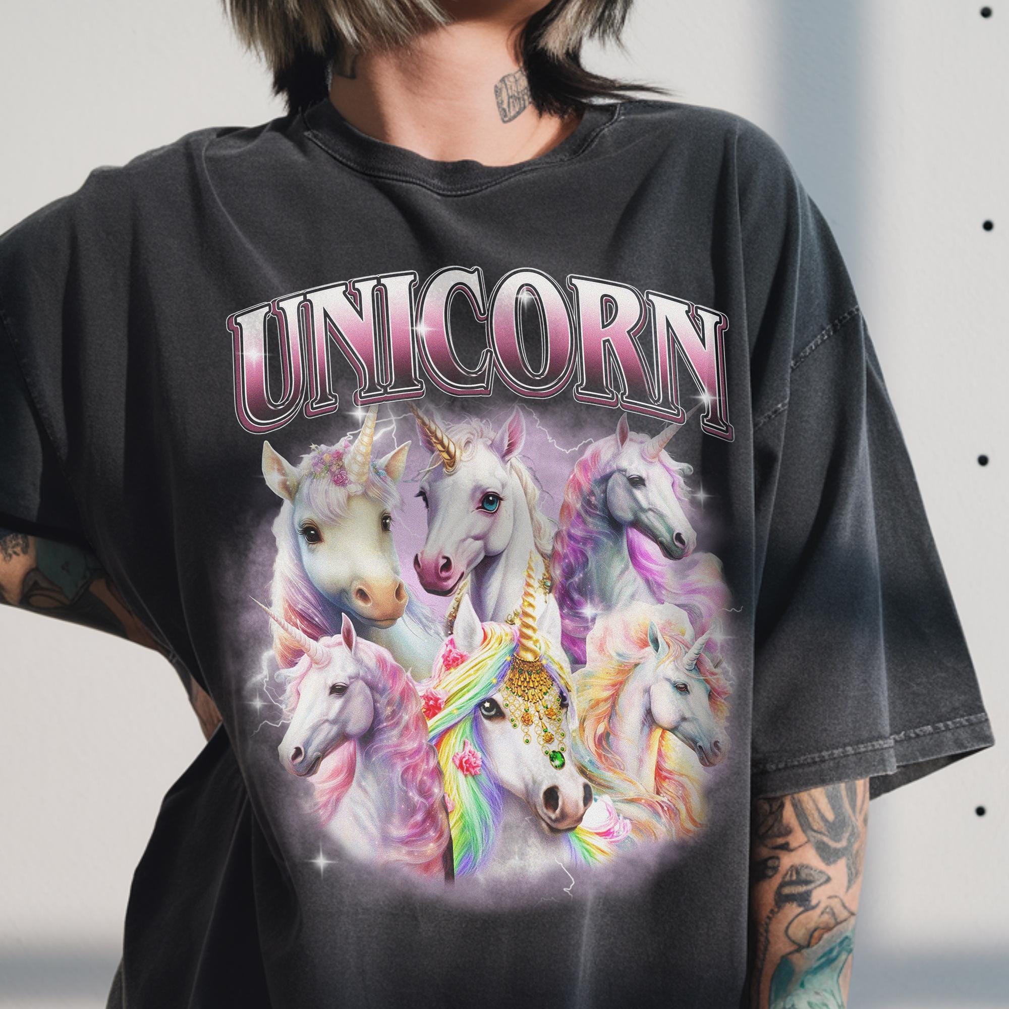 90s Unicorn Shirt - Etsy