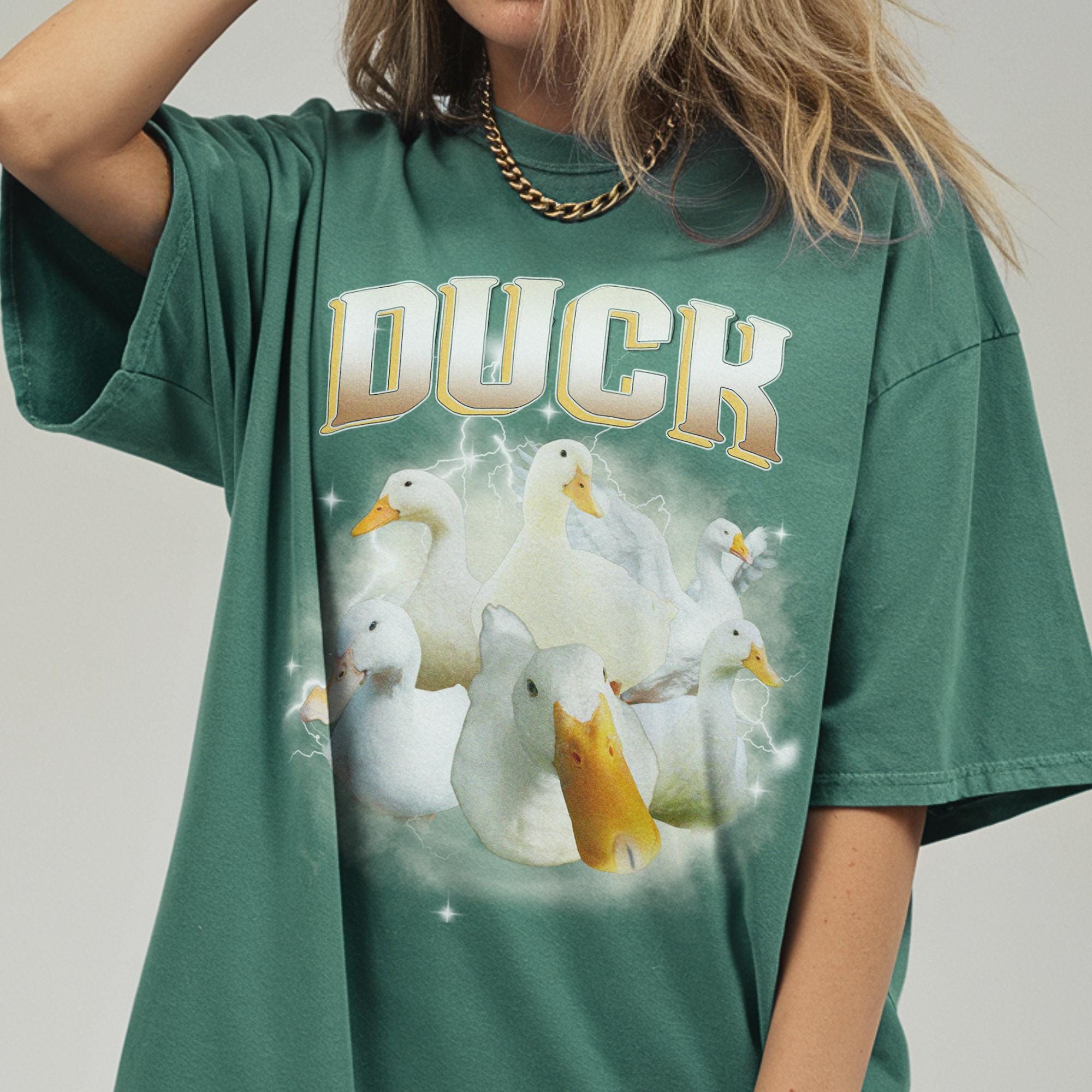 Comfort Colors® Bootleg Duck Rap Tee, Vintage 90s Duck Shirt, Funny ...