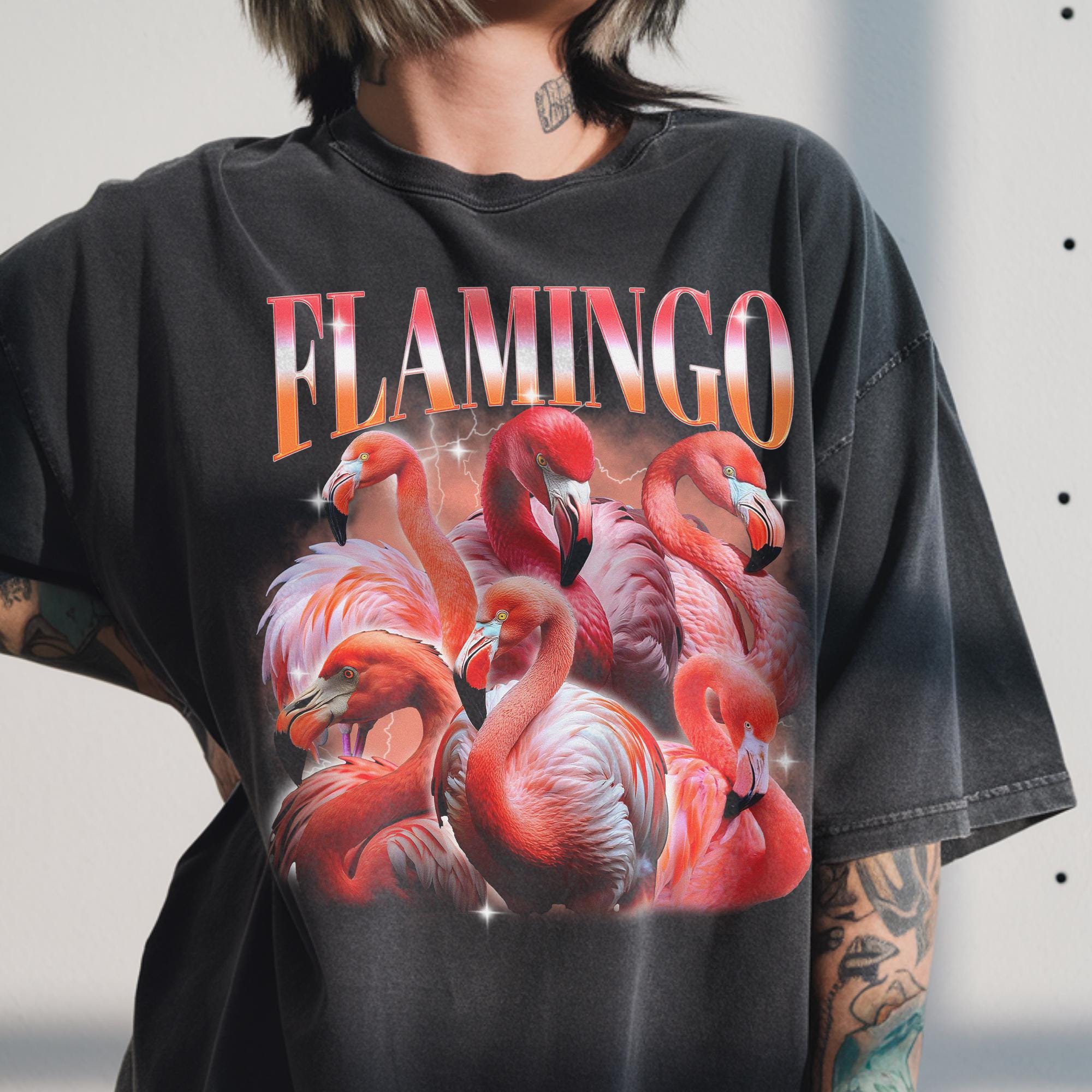 Camisa flamingo hombre - Etsy México, image size:2000x2000