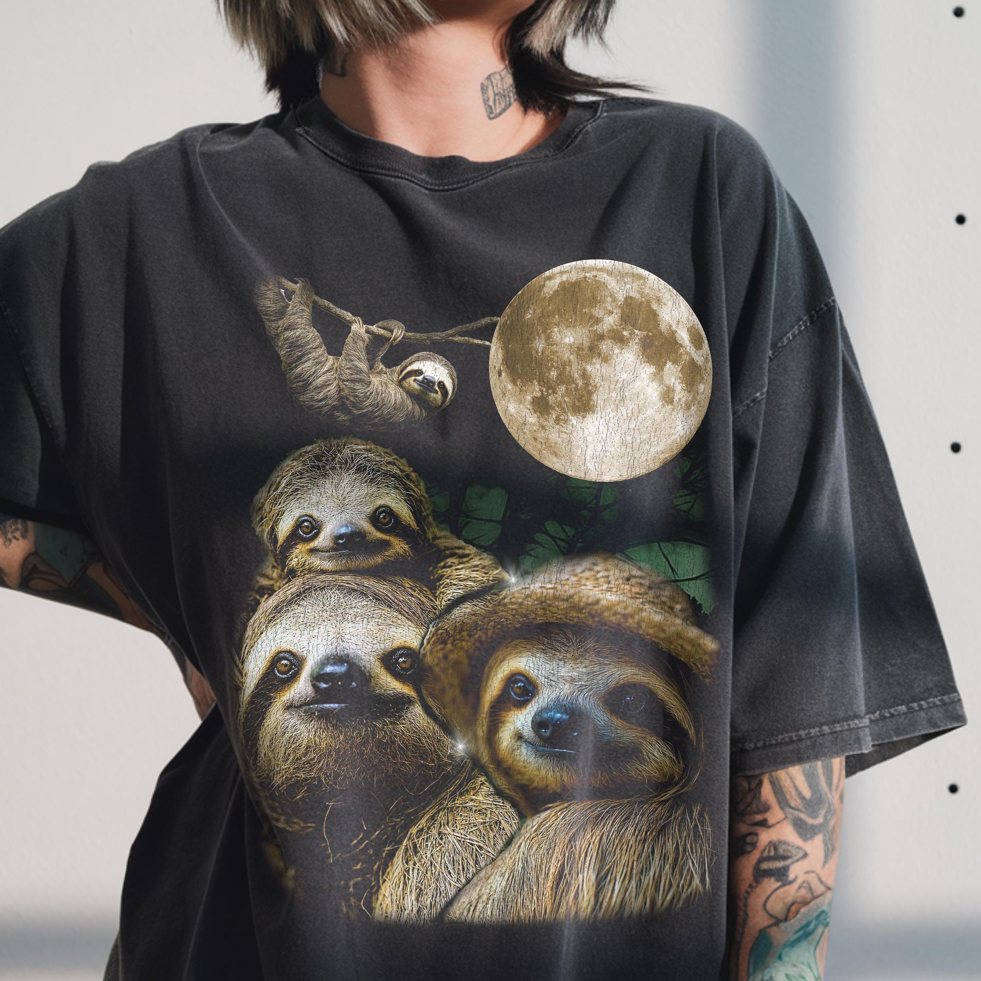 Camisa de perezoso negro - Etsy México, image size:2000x2000